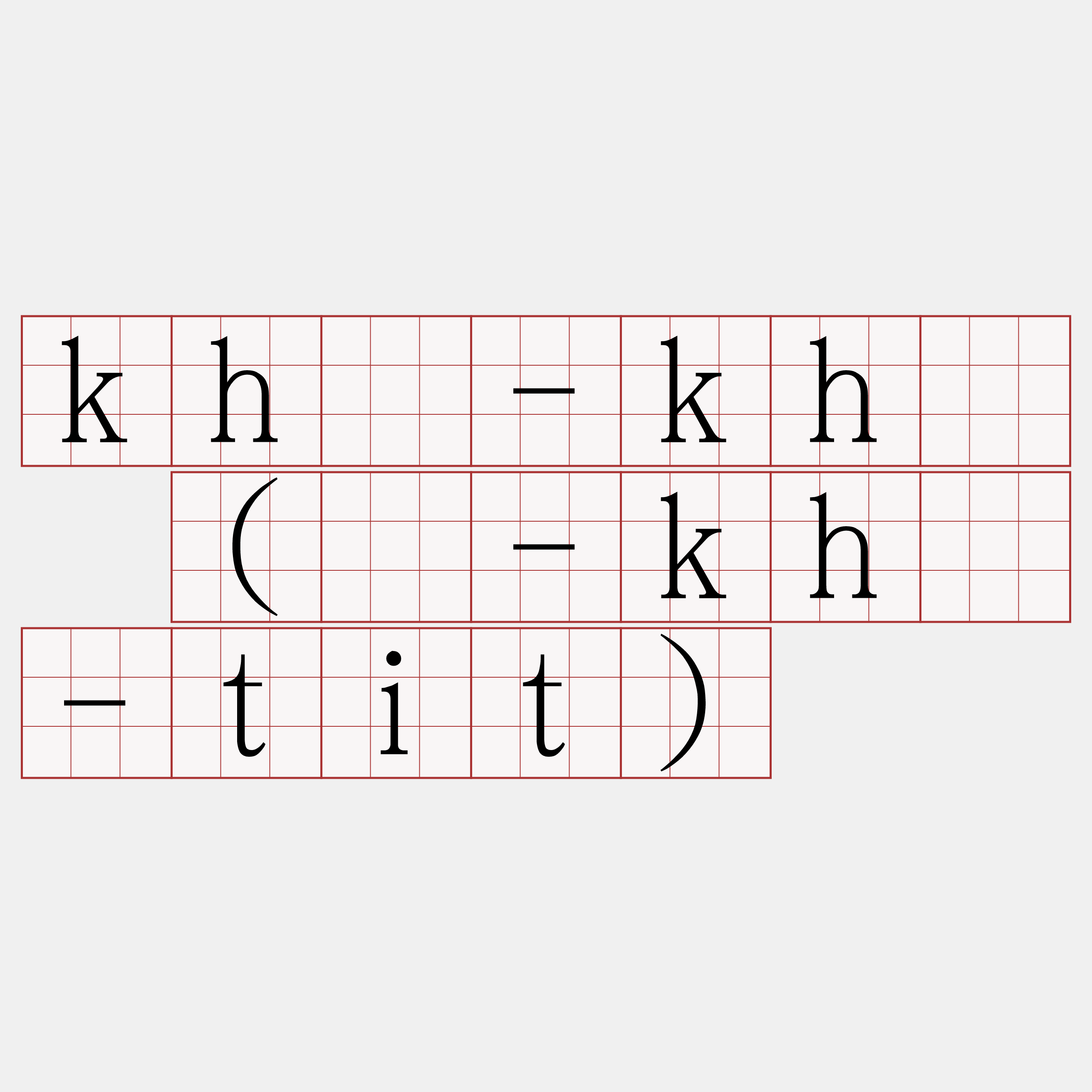 khó-khò (ē-khò-tit)